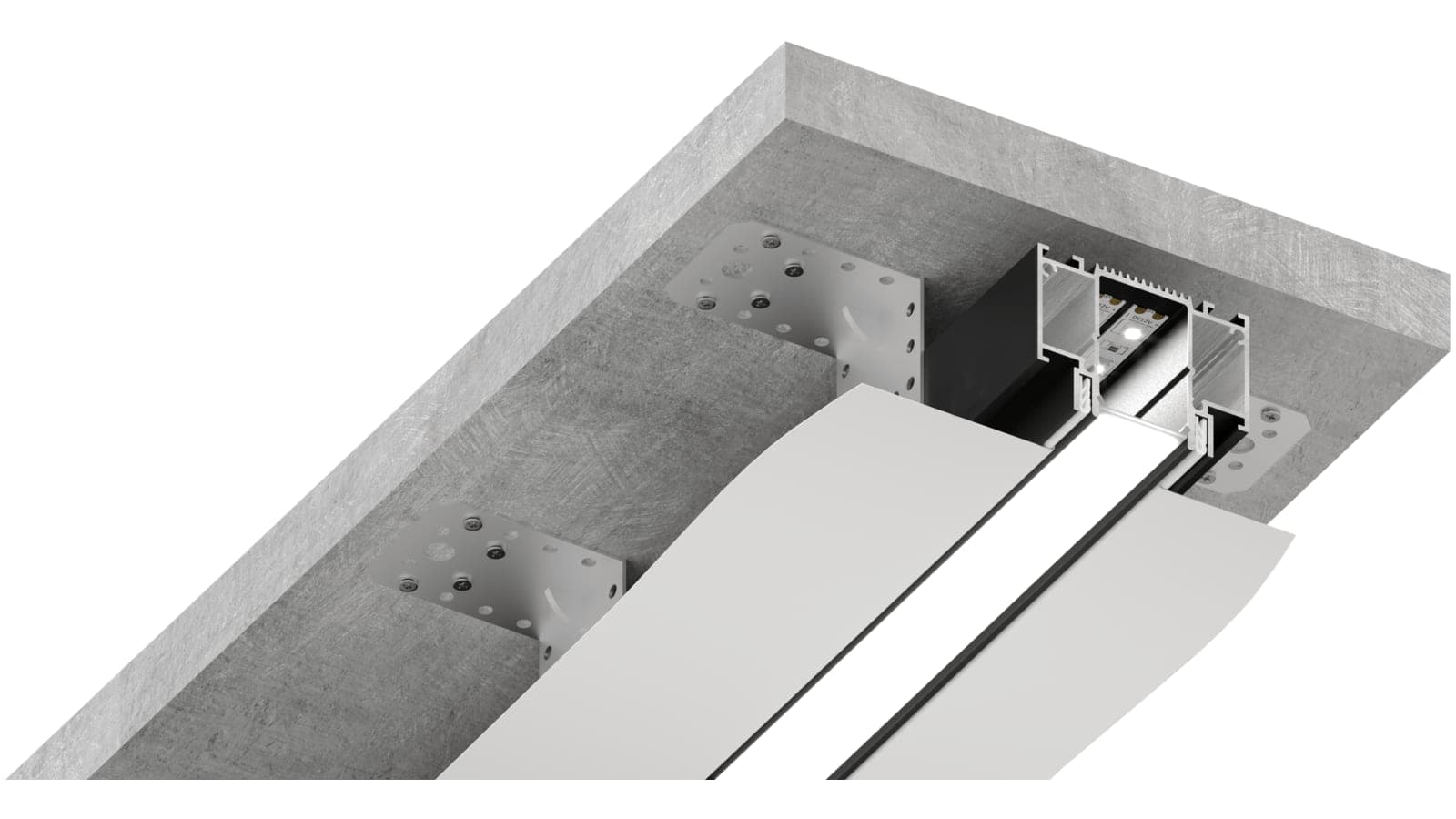 Leuchtend — LED-Linienbeleuchtung